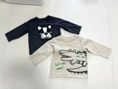 「新品」西松屋 ロンT 80サイズのサムネイル
