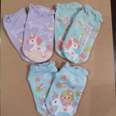 キッズ靴下15～20cm 3柄セットのサムネイル