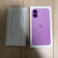 Apple iPhone 16 Plus ピンク 空箱のサムネイル