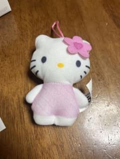 ハローキティ ぬいぐるみ 花飾り付きのサムネイル