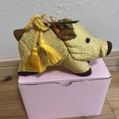金運 猪 木目込み人形　置物 干支　他干支とのまとめ買いお値引きします！のサムネイル