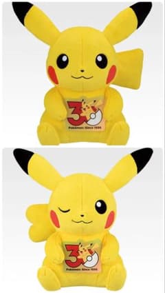 一番くじ ポケモン 30th ANNIVERSARYラストワン賞ピカチュウ 2点 - 2