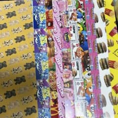 fairy様♡ デザインペーパー50枚　メモ帳ジッパーバッグsetのサムネイル