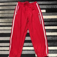 SUPREME トラックパンツ レッド Mサイズのサムネイル