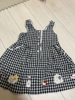 メゾピアノ　チェックワンピースのサムネイル