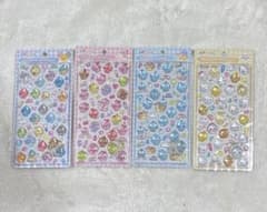 しずくちゃん ポップアップ ボンボンドロップシール ベイビー 4種コンプリートのサムネイル
