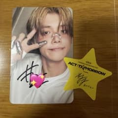 8/23 txt ヨンジュン トレカ サイン ソウルコン M&G - メルカリ