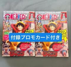 ワンピースマガジン vol.20 ルフィ 付録プロモカード付き 2冊 - メルカリ