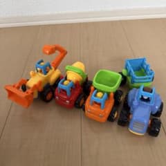 建設車両 ミニカー 4台セットのサムネイル