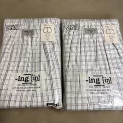 -ing [in] メンズトランクス 2枚組×2セット LLのサムネイル