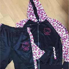 キティちゃんのスエット＊セットアップ＊Ｌサイズのサムネイル