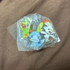 ポケモン　キーホルダー　旅立ちの3匹アクリルスイングのサムネイル