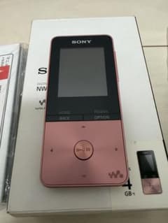 美品】SONY ソニー ウォークマン NW-S313 4GB ピンク - メルカリ