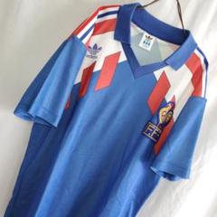adidas フランス代表　EURO2004 ユニフォーム　青 アディダス adidas フランス代表 EURO2004 ユニフォーム/ゲームシャツ XL