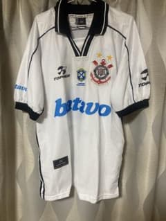 コリンチャンス 1999年サッカーユニフォーム TOPPERサイズM 貴重 1999 コリンチャンス ユニフォーム TOPPER 半袖 - メルカリ