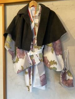 ひよこ商店＊着物 被布ポンチョ＊のサムネイル