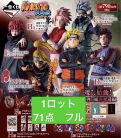 이치 반 쿠지 NARUTO 나루토 질풍전 풍영탈환편 1로트 71점