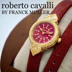 551 稼動【美品】ロベルトカヴァリ 時計 フランクミュラー スネーク 