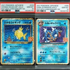 連番】ひかるコイキング 25th psa10 わるいギャラドス 25th - メルカリ