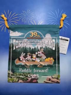 ディズニー　クリッターカントリー　巾着 ディズニー クリッターカントリー 巾着 39周年 - メルカリ