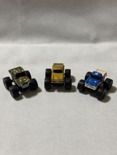 モンスタートラック　プルバックカーコレクション　ミニカー 3台セットのサムネイル