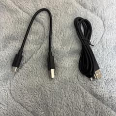 USB-C to USB-Aケーブル 黒 2本セッのサムネイル