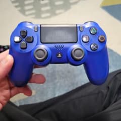 SONY PS4 デュアルショック4 コントローラー 青 黒のサムネイル