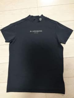 美品❗️セントアンドリュース モックネックシャツ ブラック М - メルカリ