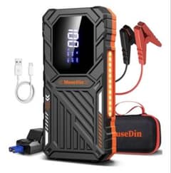 ジャンプスターター 車 12v バイク 16000mAh スマートクリップ - メルカリ
