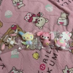 サンリオ かおりつきお花のかんむりマスコットぬいぐるみのサムネイル
