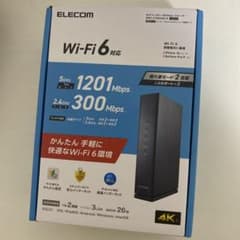 ELECOM Wi-Fi 6 無線LANルーターのサムネイル