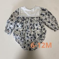 little cotton clothes 花柄ロンパース 6-12Mのサムネイル