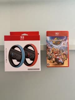 新品Switch2 マリオカートワールド＆Joy-Con2 ハンドルセット