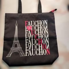 新品！FAUCHON ファスナー付きトートバッグ エッフェル塔　エコバッグ - 4