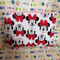 ミニーちゃん ポーチ ハンドメイド♪のサムネイル