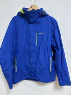 パタゴニア ゴアテックス ピオレットジャケット 青 ブルー M マウンテンパーカ 美品/GORE-TEX】パタゴニア ピオレットジャケット メンズL ブルー