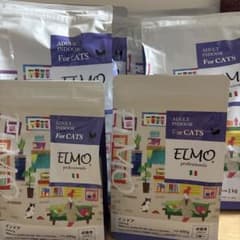 新品】【未開封】ELMO 室内猫用ドライフード2kg×4袋、400g×2袋 - メルカリ