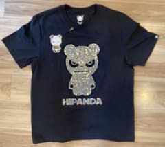 HIPANDA ストーン装飾 Tシャツ Lサイズ タグ付き - メルカリ