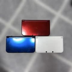 ニンテンドー3DS LL 本体セット 赤 青 白のサムネイル