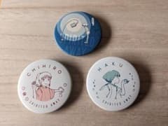 千と千尋の神隠し 缶バッジ 3個セット
