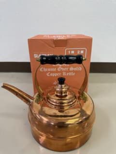 銅製ケトル シンプレックス No.1 ハンドメイド イギリス製 - メルカリ