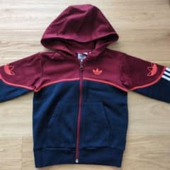 adidas キッズ ジップアップパーカーのサムネイル