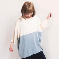 Eve × keisuke yoneda バイカラーニットのサムネイル