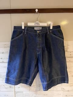joker ジョーカー　デニム　光沢　ハーフパンツ　チカーノ　chicanoのサムネイル