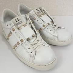 VALENTINO ヴァレンティノ / スタッズ スニーカー ホワイト 38のサムネイル