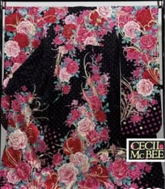 ブランド振袖 CECIL McBEE 金彩 パールトーン加工済 MO3720 - メルカリ