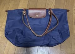 LONGCHAMP ロンシャン ルプリアージュL ショルダーバッグ ネイビーのサムネイル