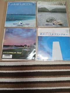 杉山清貴&オメガトライブのEPレコード四枚まとめ売り - メルカリ