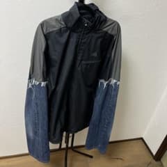 激レアadidas ナイロンジャケットリメイク品not conventional 激レアadidas ナイロンジャケットリメイク品not conventional - メルカリ