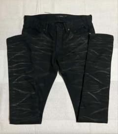civarize スキニーデニム　黒×シルバーのサムネイル